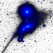 Astronomers discover giant relic of disrupted "tadpole" galaxy